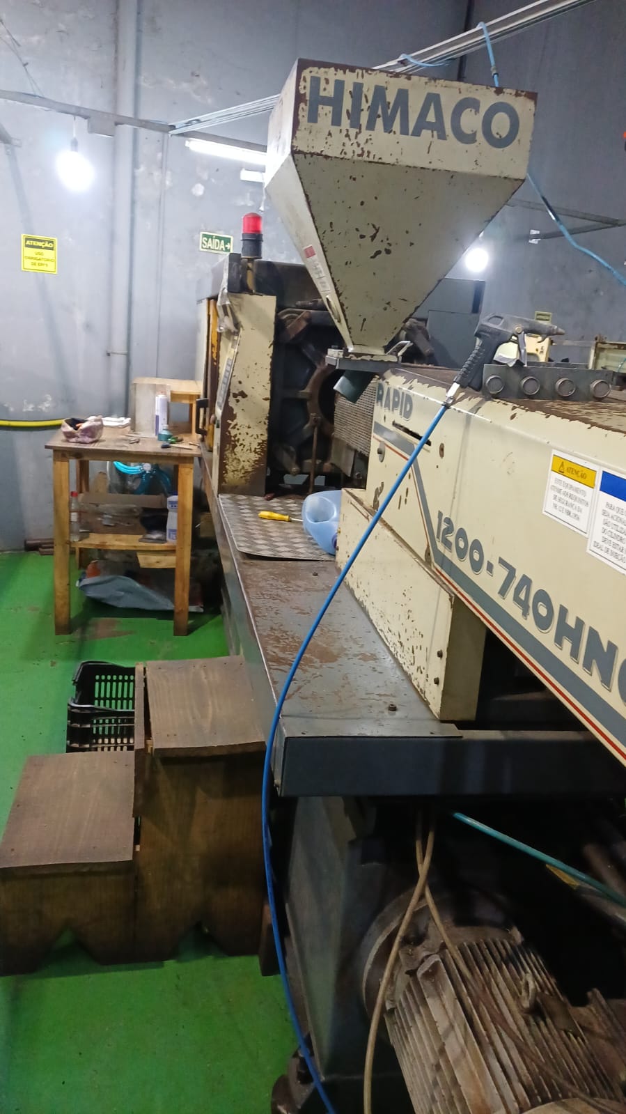 Injetora Himaco Rapid 120 ton